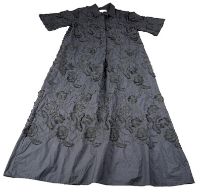 Psophia Valquez De Castro Women's Dress Black Quiet Luxury Small MSRP $750