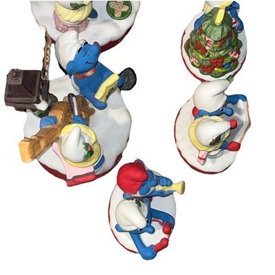 SMURF CHRISTMAS COLLECTABLES SCHTROUMPF BONHOMME NEIGE