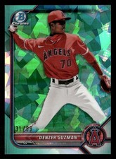 2022 Bowman Chrome Sapphire Edition #BCP-220 Denzer Guzman Prospects Aqua #/99