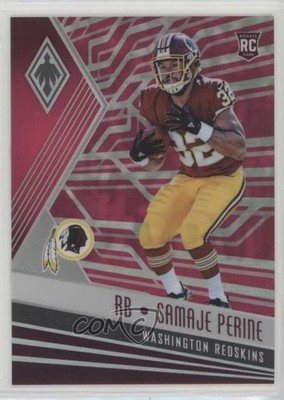 2017 Panini Phoenix Rookies Pink 145/199 Samaje Perine #114 Rookie RC z7h