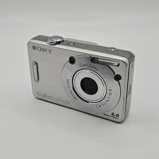 Digitalkamera Sony Cybershot DSC-W50 SILBER Zustand Gut Getestet Kamera Foto Kam