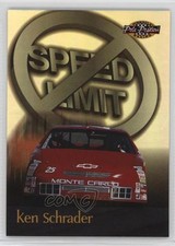 1996 Pinnacle Pole Position No Limit Ken Schrader #16 0q3