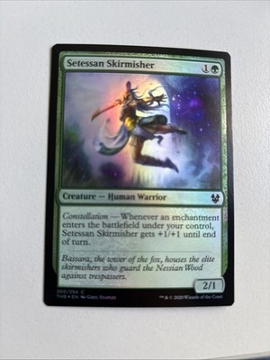 Setessan Skirmisher Magic The Gathering Foil 200/254 THB 