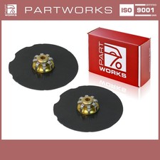 2x Dämpfungsblech für PORSCHE 996 997 986 Boxster S 987 Cayman VORNE 28mm