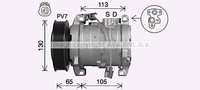 Kompressor Klimaanlage Klimakompressor Passend FüR Honda Accord VII CL CM