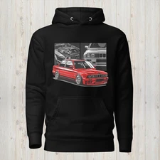 BMW E30 M3 Car Culture Unisex Hoodie