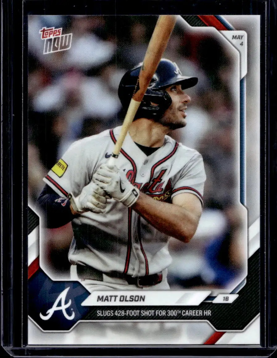 2026 Topps Now #160 Matt Olson Base Card (Qty)