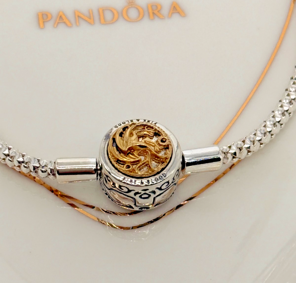 New Pandora x Game of Thrones Moments Studded Chain Bracelet