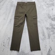 Maurices Pants Womens M Green Bengaline High ...