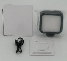 Movo MJ58 Portable Rechargeable Small LED Video Light with Soft Light Diffuser