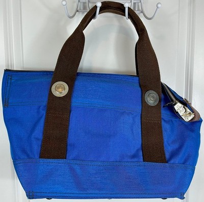 Rifkin Arco 7-Lock Zip Courier Bag Tote w/Key 20x12x9 NEVER USED