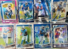 Detroit Lions Lot Of 8- 2023 JAGMYR GIBBS Panini Optic  RC #236...SAM LAPORTA