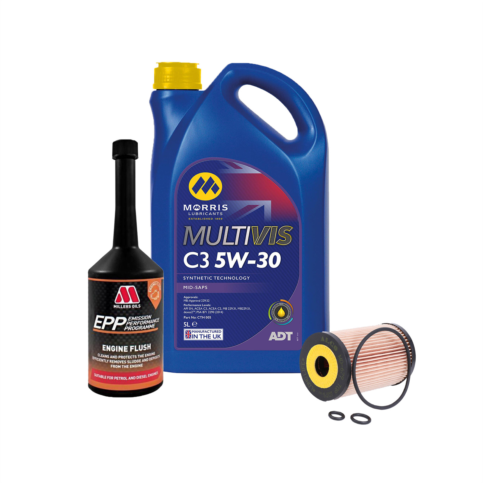 Service Kit for Skoda Octavia, Superb & VW Golf, Passat, Touran, Tiguan 2.0 TDI