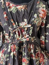 Ewa I Walla limited edition  floral Voluminous  dress m