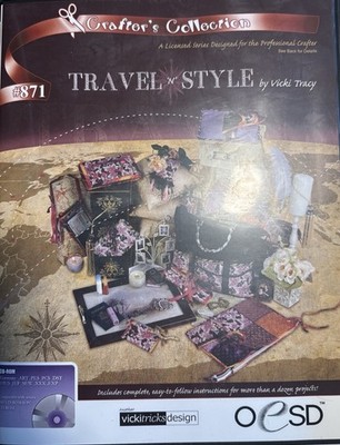 OESD Crafter's Collection Travel in Style By Vicki Tracy Multiple Formats CD 871