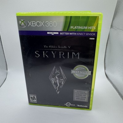 The Elder Scrolls V Skyrim  XBox 360 CIB With Manual NO MAP Tested And Working