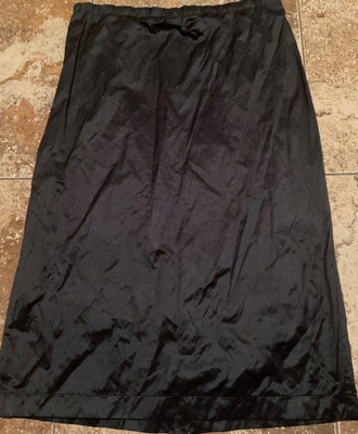 MAX MARA WOMENS A LINE MIDI SKIRT (SIZE 12) BLACK