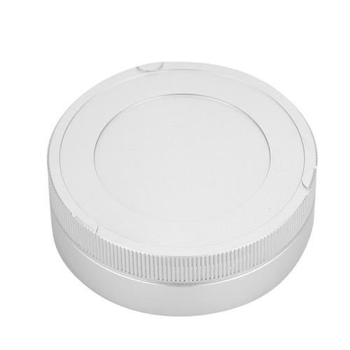 (Silver) Lens Cap Metal Lightweight Small Camera Rear Cap For M Mount - Picture 6 of 10