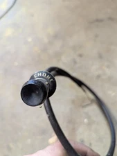 1952-1953 Ford Carburetor Choke Control Cable, Knob, Dash Bezel & Mounting Nut