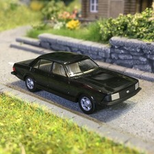 Ford Granada, noir, 1972 - HERPA 029025- HO 1/87
