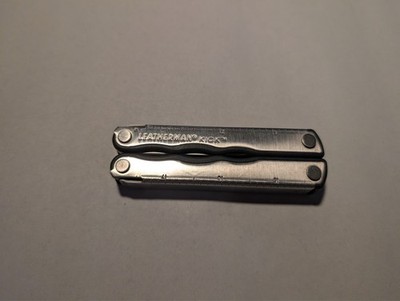 Leatherman Kick Stainless Multi-Tool Good Shape See Pics!