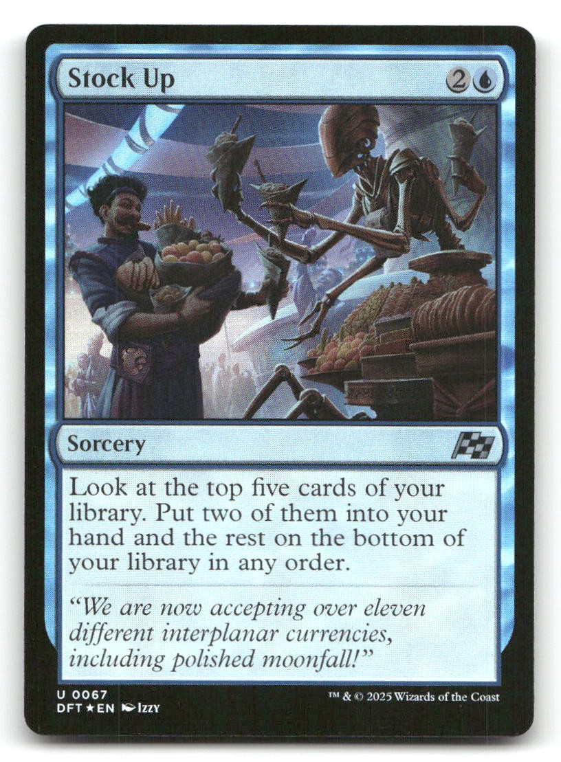 Stock Up Foil Aetherdrift 67 NM Magic