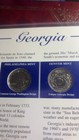 Georgia, Pennsylvania & New Jersey State Quarters Boards P & D Uncirculated 25C — photo 1