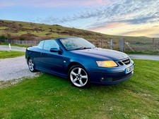 2006 Saab 9-3 2.0T Vector Convertible Manual - Cerulean Blue - Working Roof