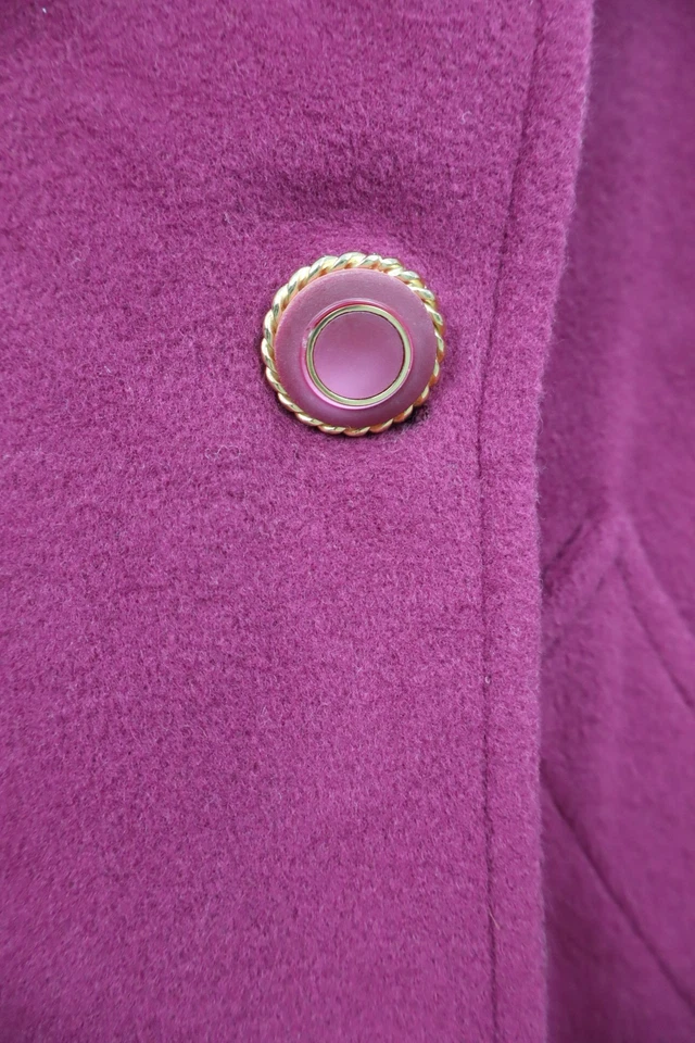 MARELLA COAT CAPPOTTO GIACCA DONNA TG 42 JACKET WOMAN LANA DOPPIOPETTO OVERSIZE - Immagine 3 di 4