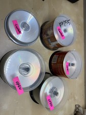 TDK 4.7GB DVD-R 50-Pack Spindle 8X 2 of New  Sealed and open boxes /3 of CD-R