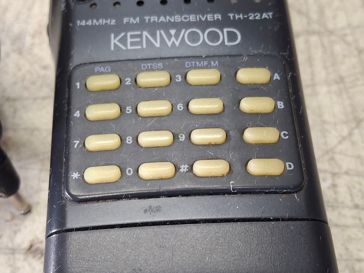 Kenwood 144MHZ Transciever TH-22AT | eBay