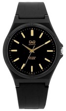 Orologio da polso uomo orologio da uomo analogico in silicone nero 10 ATM Q&Q by Citizen