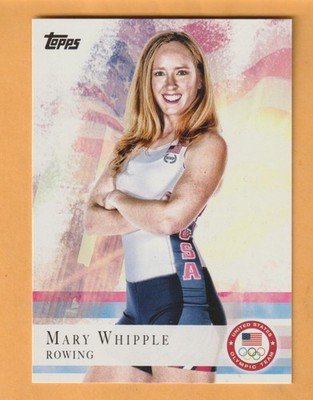 Mary Whipple 2012 Topps U.S. Olympic Team #7 Rowing Washington Huskies