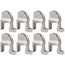 Boat Fender Clips, Adjustable Pontoon Boat Square Rail Fender Cleats/Clips/Ha...