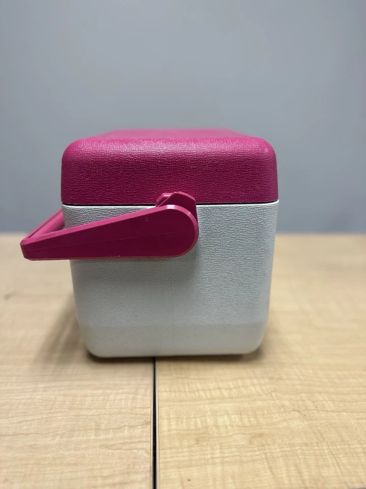 Enfriador Rubbermaid de 1,5 galones vintage rosa intenso edición de coleccionista Foto 4 de 4