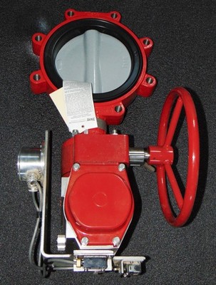 New Bray 92-1280-11300-532 Double Acting Actuator w/ 8'' Butterfly Valve Quantity