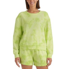 Member's Mark Small Women's French Terry Dropped Shoulder Tie Dye Sweatshirt