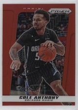 2024-25 Panini Prizm Deca Red Prizm 49/199 Cole Anthony #146 17uv