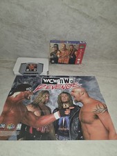 WCW Nitro (Nintendo 64 N64 1999)- Tested and Working - Original  Poster and Box 