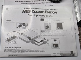 Nintendo NES Classic Edition Mini Console CIB OEM Controller Box Inserts Tested