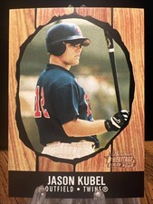 2003 Bowman Heritage JASON KUBEL Rookie Card #206 Minnesota Twins. rookie card picture