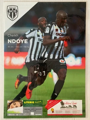 POSTER ANGERS SCO - STADE RENNAIS 8 FEVRIER - CHEIKH NDOYE - Photo 1/2