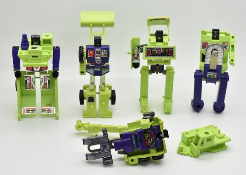 Transformers G1 Constructicons Devastator Vintage Figures Parts Repair Lot - Picture 3 of 3