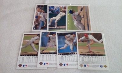 1993 Upper Deck Baseball  Part. Set 300-399 Pick cards that you may want/need.