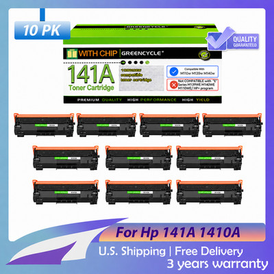 10x 1410A Black LaserJet Toner Cartridge For Hp 141A Fits for LaserJet MFP M110w