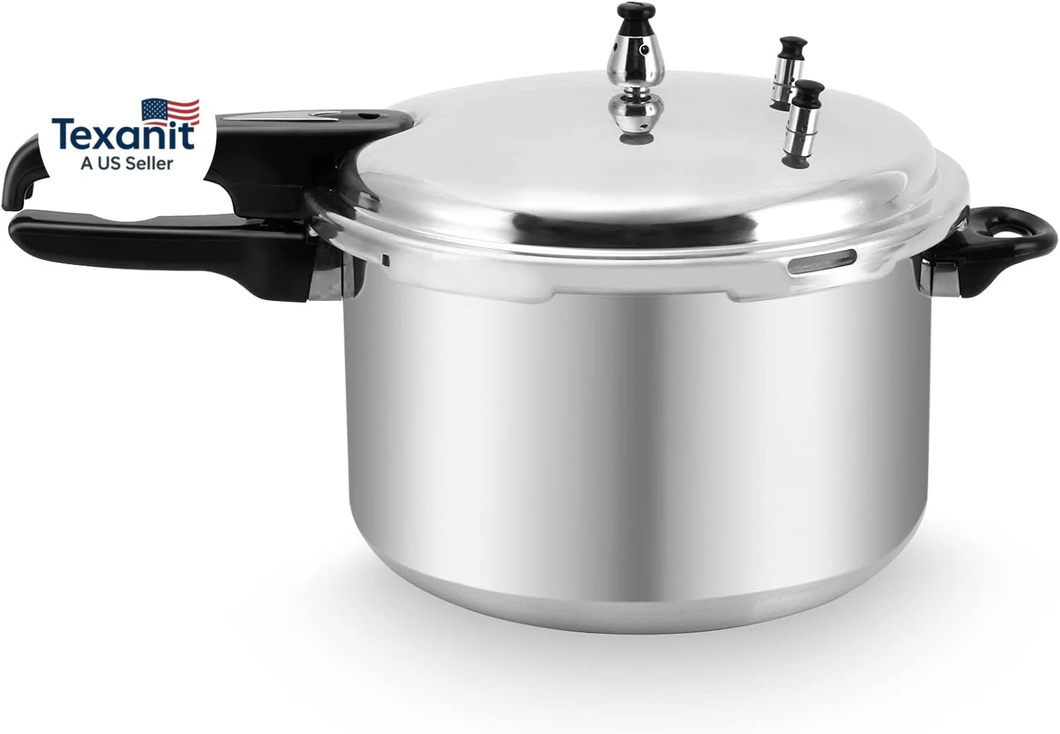12 Quart Pressure Cooker,Aluminum Pressure Canner W/Canning Rack & Easy Lock Lid