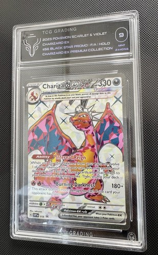 TCG 9 Pokémon Charizard ex Svp Black Star Svp056