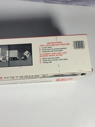 VTG PROCESSED PLASTICS COMPANY 18 WHEELER BIG RIG PLASTIC TOY SET #2250 BOXED - Picture 19 of 21