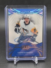 2021-22 UD Ultimate Collection KASPER BJORKQVIST UI-79 Introductions Rookie Auto