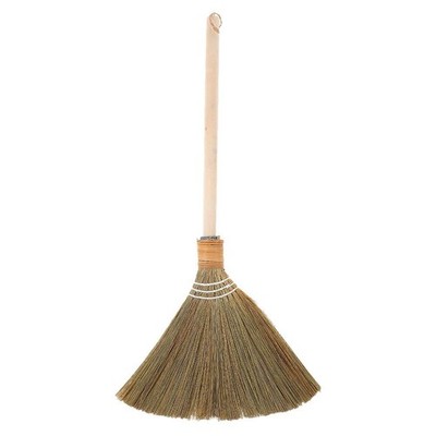 Handmade Soft Straw Broom with Removable Design for Indoor Dust Cleaning Natu...